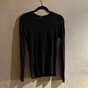 Lululemon Athletica Black Long Sleeve Top